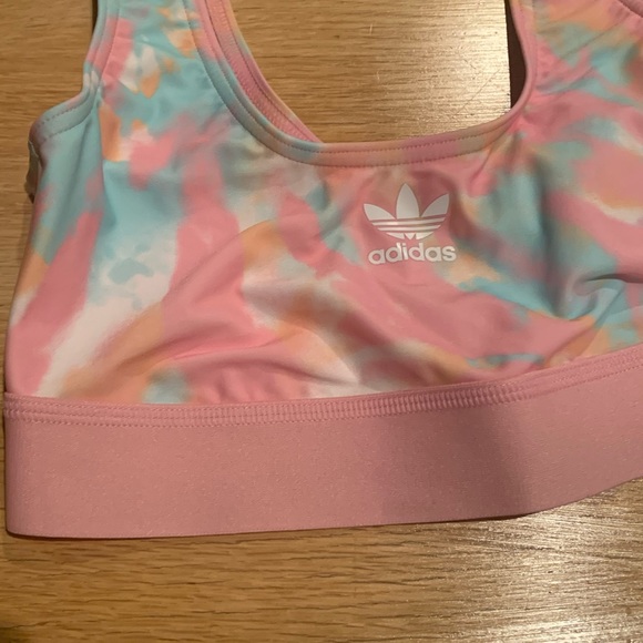 Adidas Originals pink tie dye bikini top - Picture 4 of 11